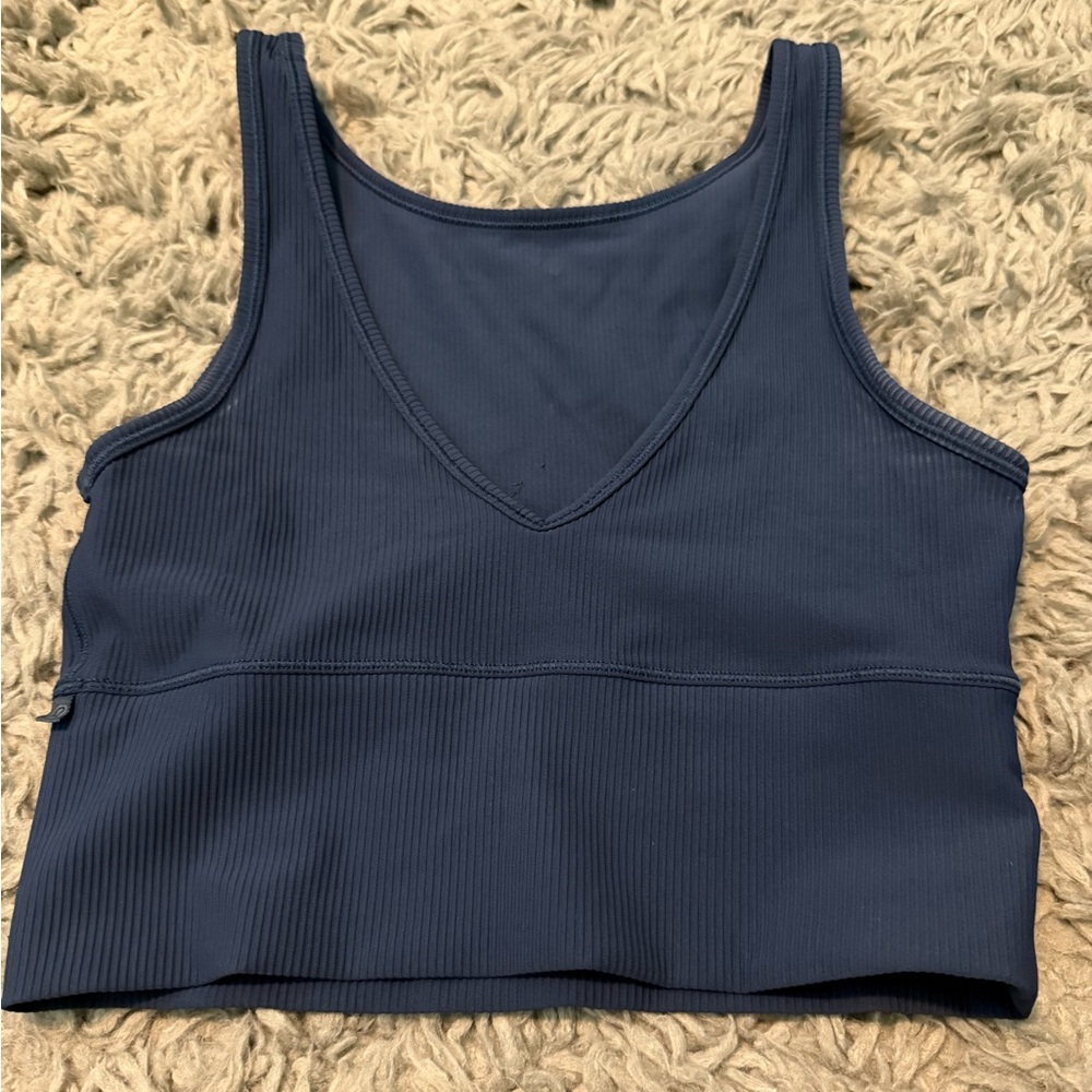 Navy Blue Women's lulu lemon Tank Top